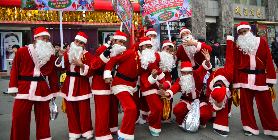 Święta Bożego Narodzenia w Chinach i chińskie Mikołaje