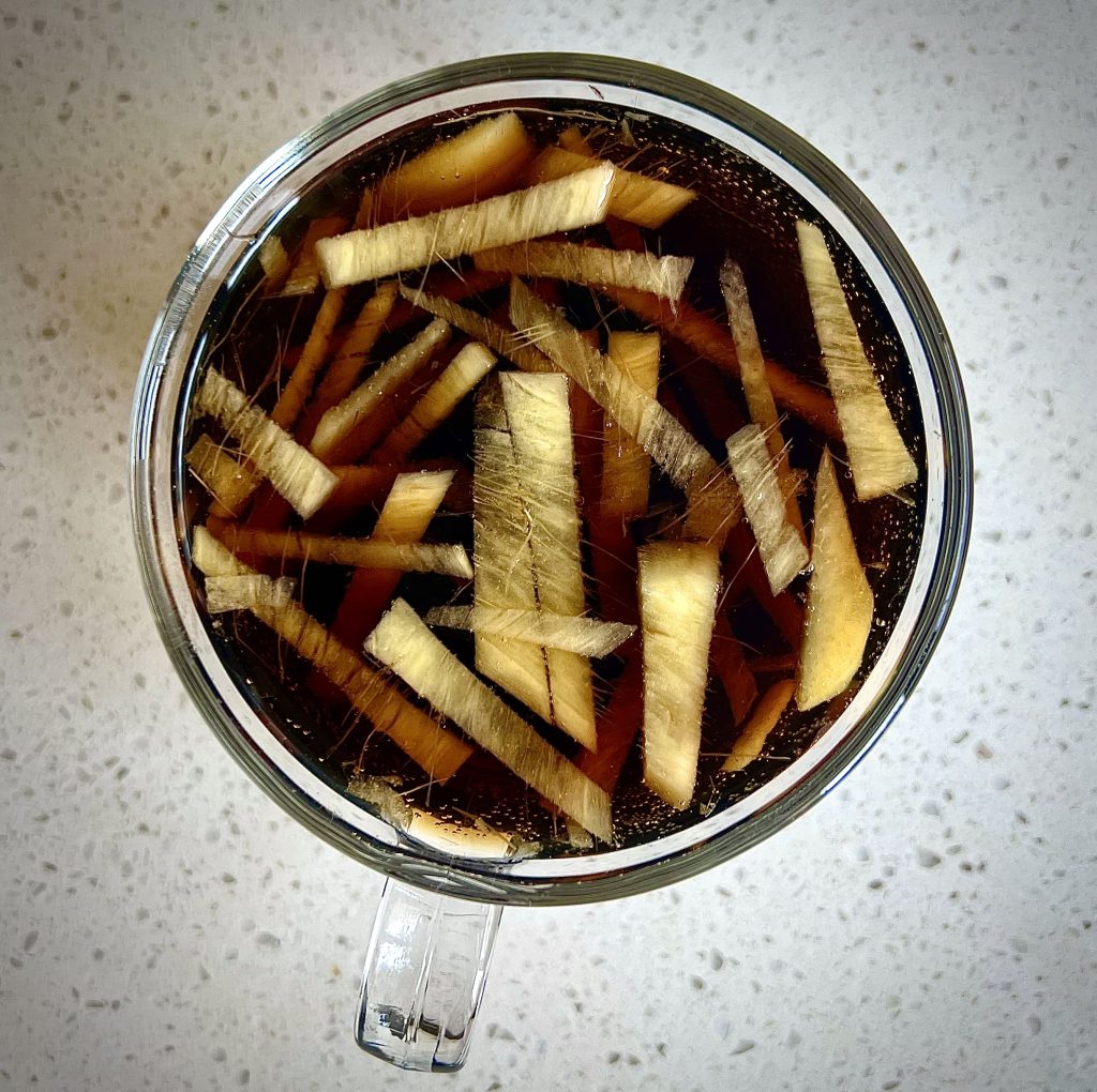 przepis na colę z imbirem