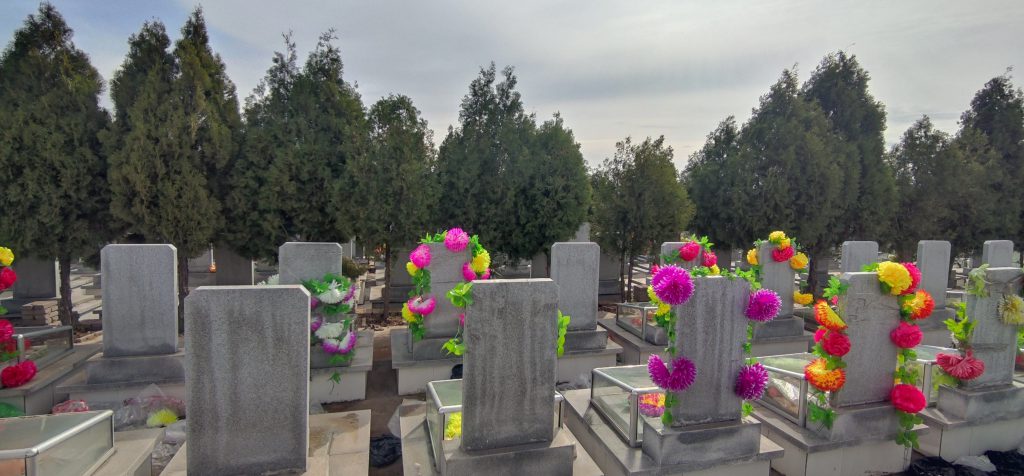 qingming chiński cmentarz