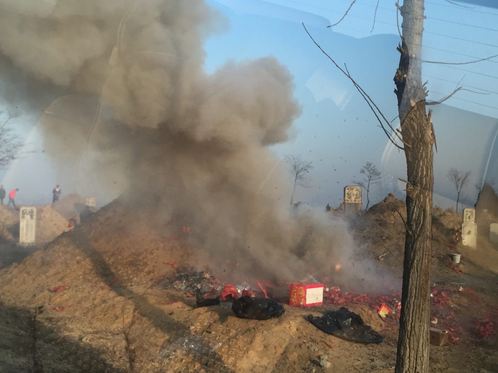 qingming chiński cmentarz