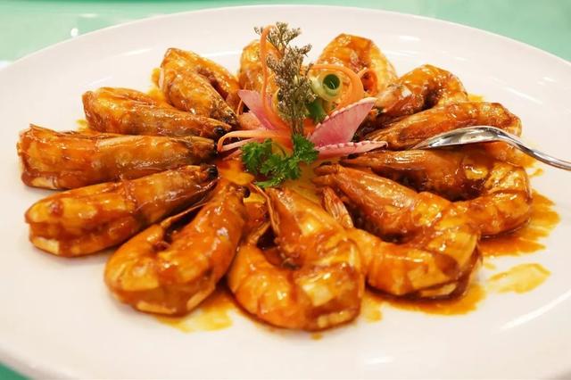 kuchnia chińska krewetki